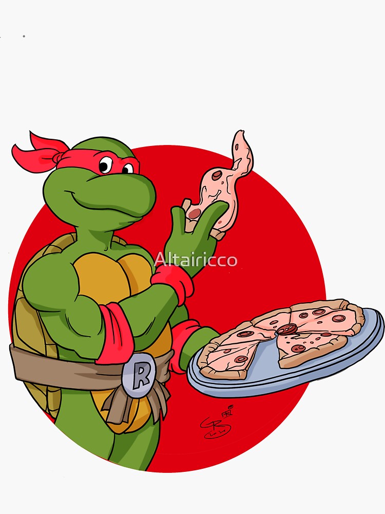 Ninja Pizza - Ninja Turtles - Sticker