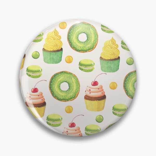 Item preview, Lemon and Cherry Dessert Pattern designed and sold by CLPDesignLab.