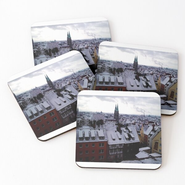 Item preview, Castle view of Nuremberg in snow designed and sold by HeatherPhn.
