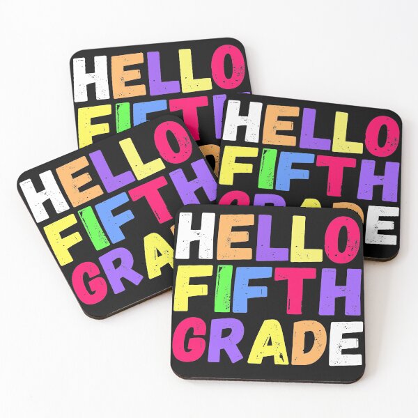 Item preview, Hello Fifth Grade - Hello 5th Grade - Back To School Gift  designed and sold by meedTee.
