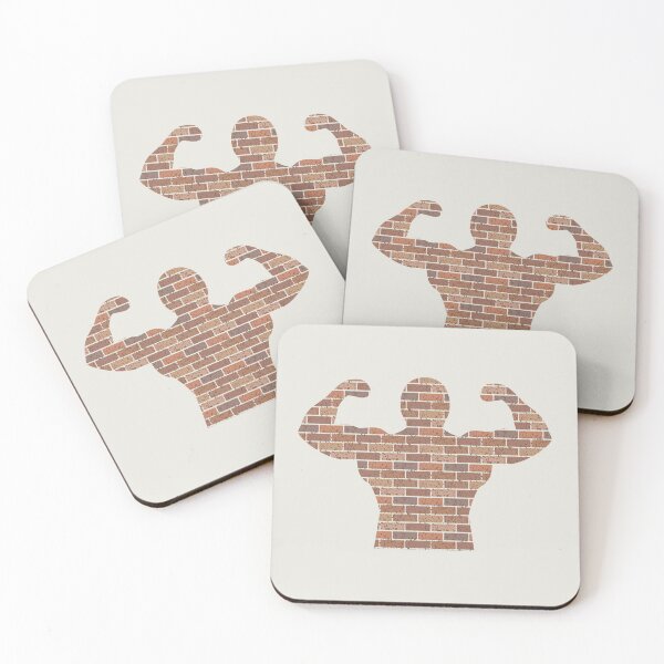 Item preview, Strong as a brick wall man designed and sold by EngineerGoC.