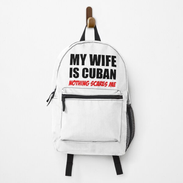 Item preview, Wife Is Cuban Nothing Scares Me designed and sold by jaycartoonist.