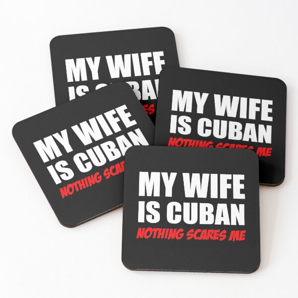 Item preview, Wife Is Cuban Nothing Scares Me designed and sold by jaycartoonist.