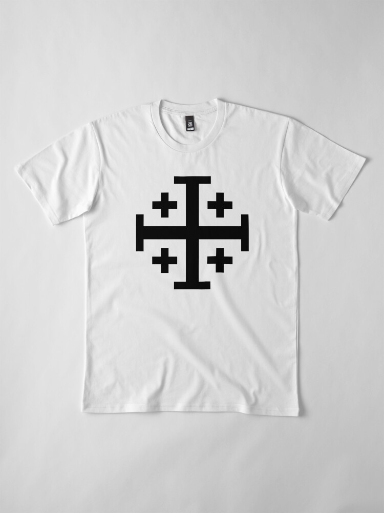 templar cross t shirt