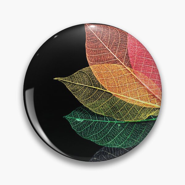 Item preview, Abstract Rainblow Leaves designed and sold by vegalymo.