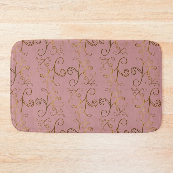 Item preview, Pattern dusky pink and gold designed and sold by LokittyLevi.