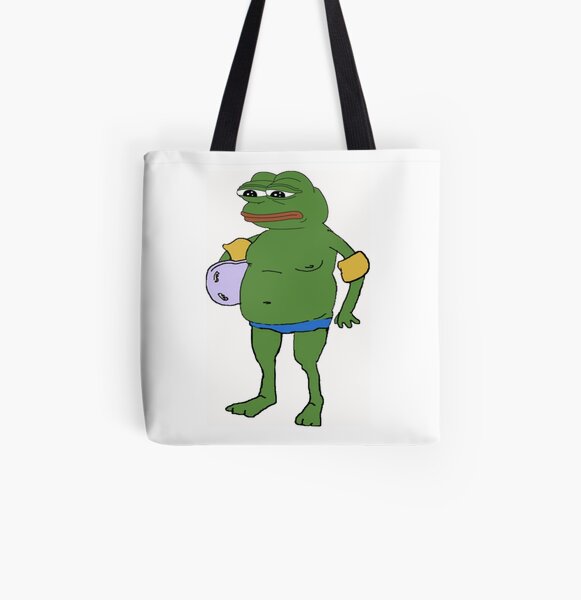 Pepe Meme Frog Womens Canvas Hobo Handbags Shoulder Bag Tote Bag Pepe Meme Frog Womens Canvas Hobo Handbags Shoulder Bag Tote Bag