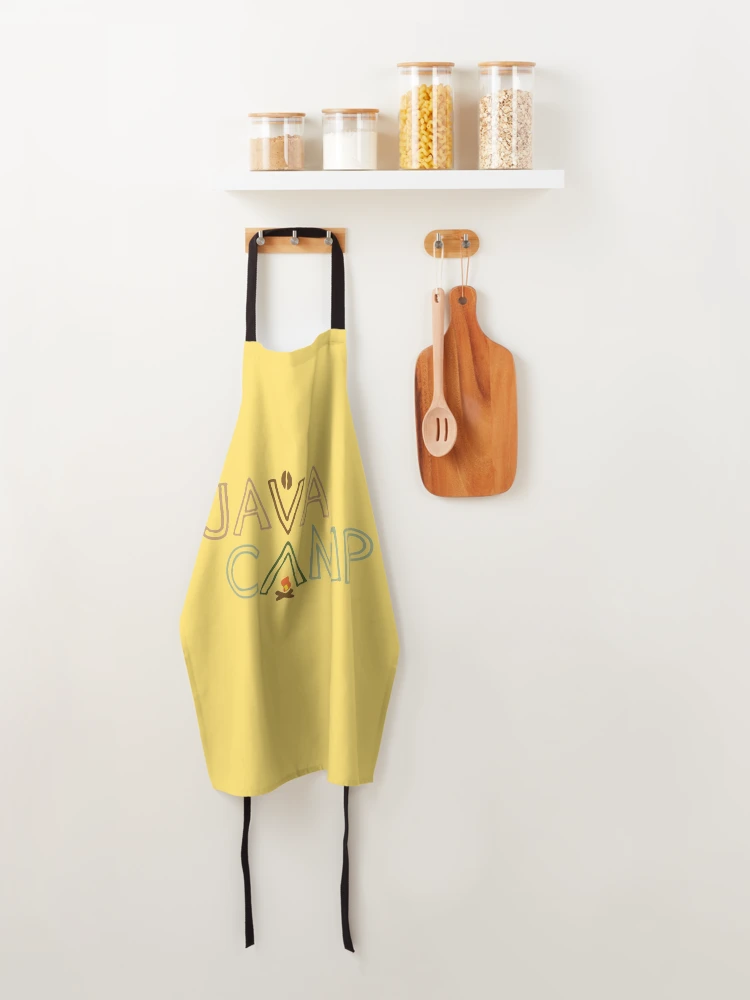Thumbnail 4 of 6, Apron, Java Camp designed and sold by drawbey.