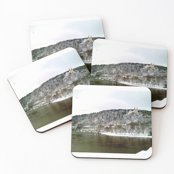 Item preview, German Castle in snow by the water designed and sold by HeatherPhn.