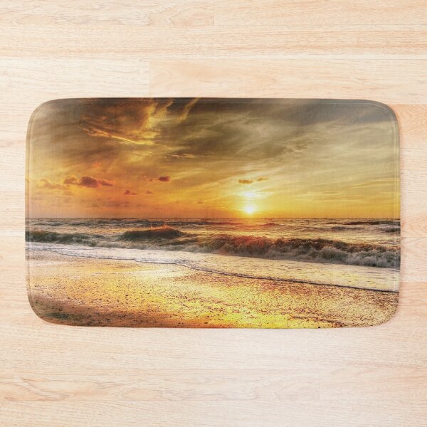 Item preview, Sunset on the beach ocean waves beach summer vibes designed and sold by Aniyah.