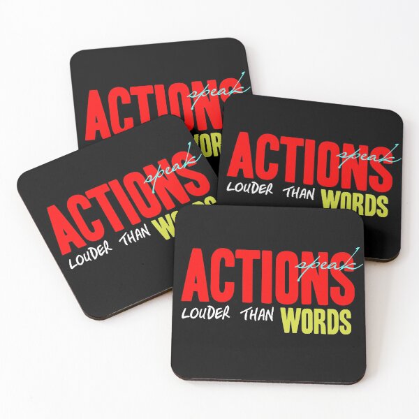 Item preview, Actions Speak Louder designed and sold by paxdomino.