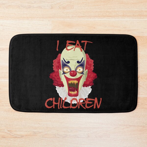 Item preview, Evil Clown Horror Killer Clowns I Eat Children Funny Halloween Scary Haunted House designed and sold by TopTeeShop.