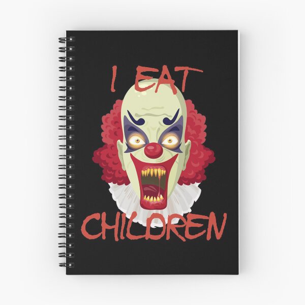 Item preview, Evil Clown Horror Killer Clowns I Eat Children Funny Halloween Scary Haunted House designed and sold by TopTeeShop.