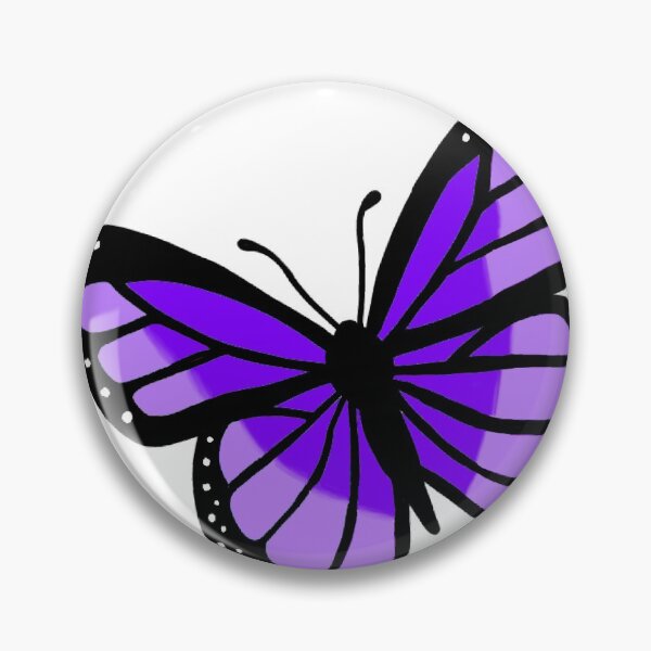Item preview, purple butterfly designed and sold by stickology by liv.