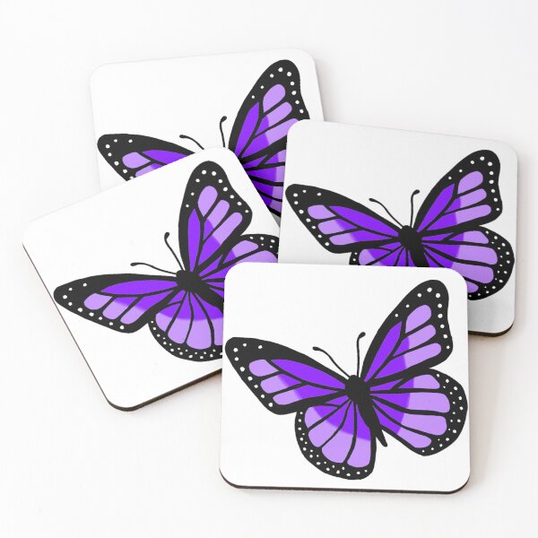 Item preview, purple butterfly designed and sold by stickology by liv.