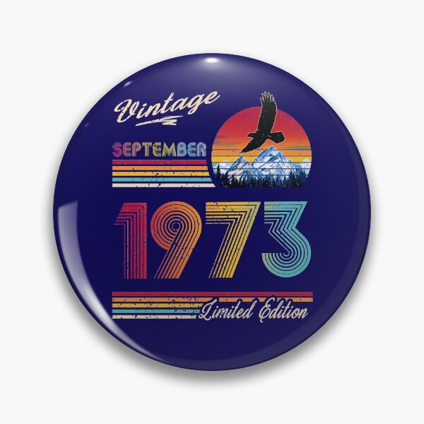 Item preview, September 1973 Birthday designed and sold by GreenSplash.