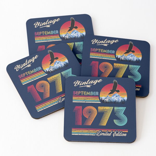 Item preview, September 1973 Birthday designed and sold by GreenSplash.