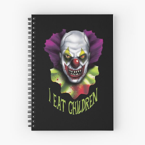 Item preview, Evil Clown Horror Killer Clowns I Eat Children Funny Halloween Scary Haunted House designed and sold by TopTeeShop.