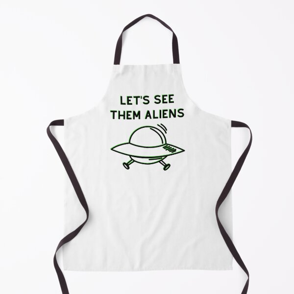 Item preview, Let's See Them Aliens (Black & Green) designed and sold by spoeg.
