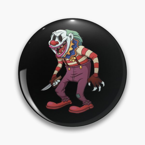 Item preview, Evil Clown Horror Killer Clowns With Dagger Funny Halloween Scary Haunted House designed and sold by TopTeeShop.