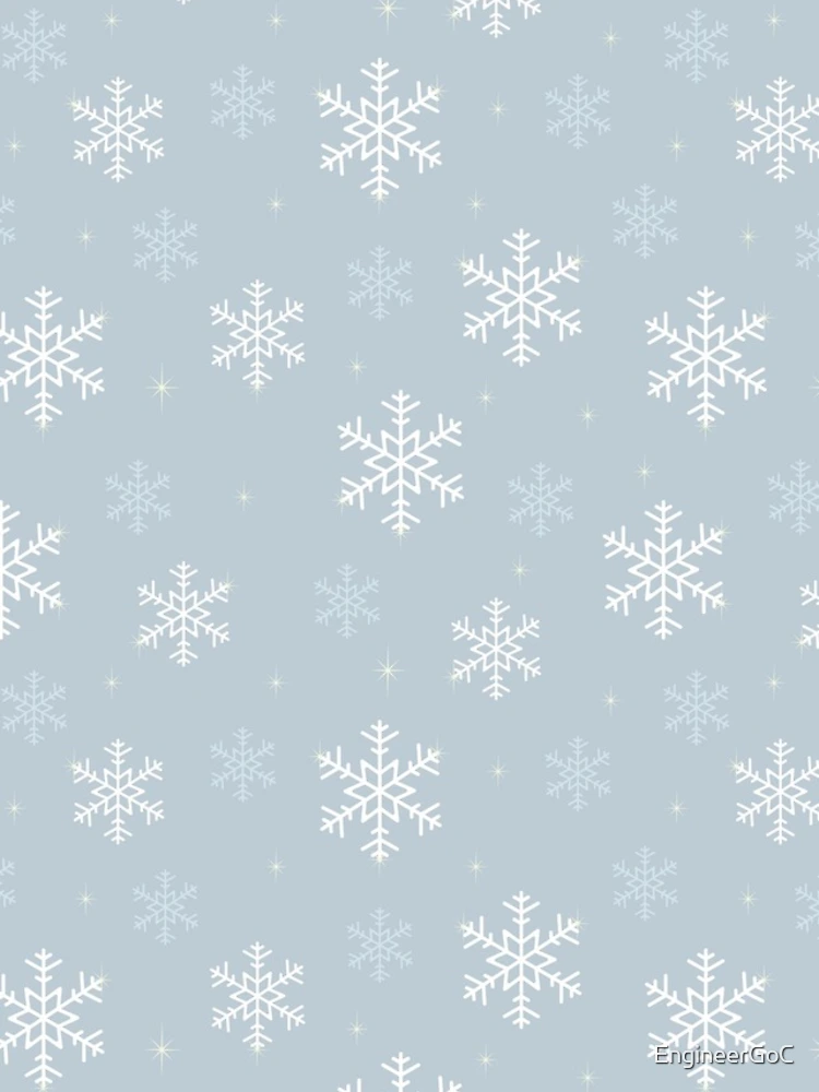 Thumbnail 4 of 4, iPhone Case, Snowflake pattern designed and sold by EngineerGoC.