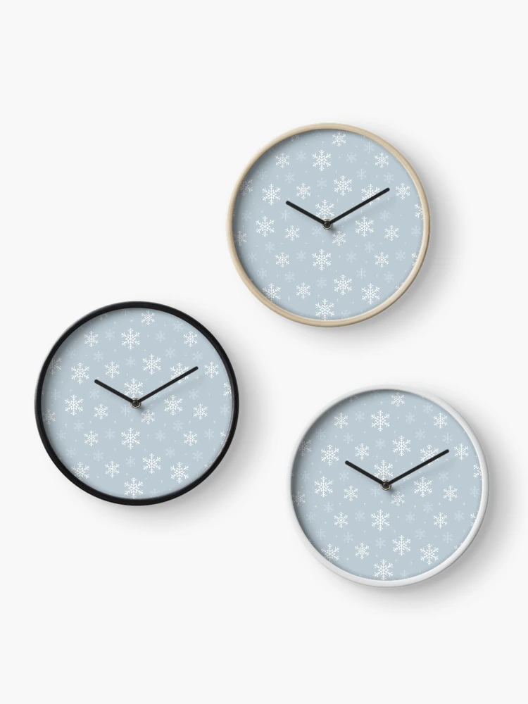 Thumbnail 3 of 4, Clock, Snowflake pattern designed and sold by EngineerGoC.