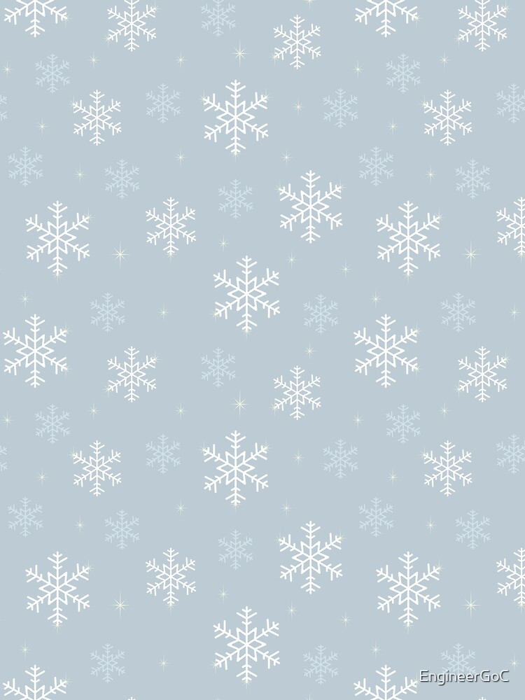 Thumbnail 3 of 3, Scarf, Snowflake pattern designed and sold by EngineerGoC.