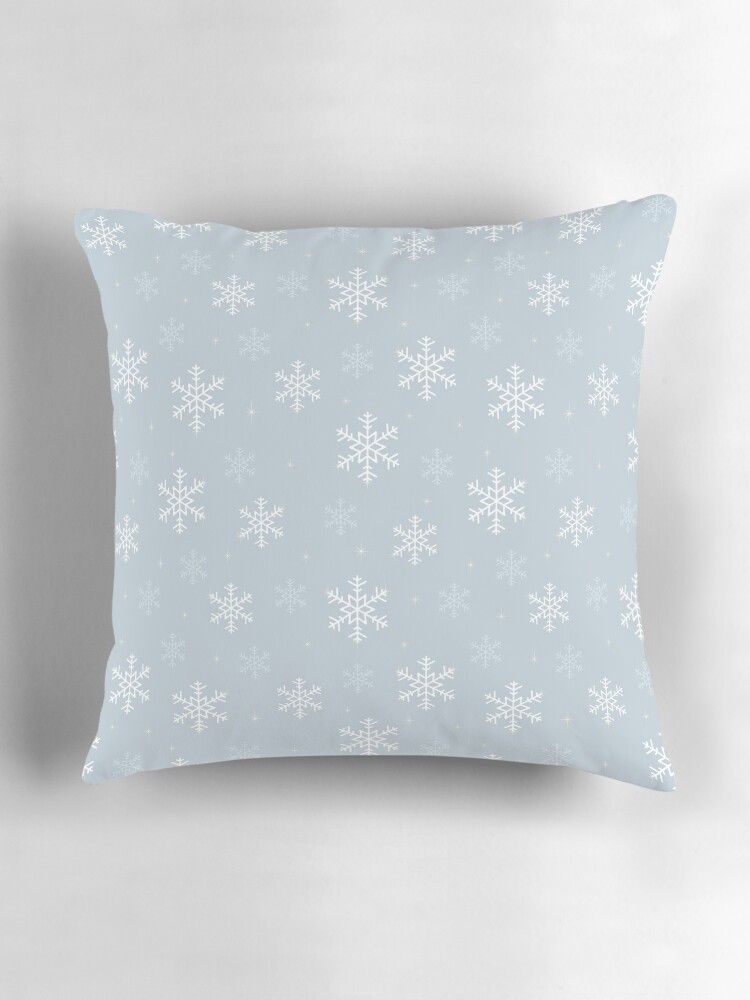 Thumbnail 3 of 4, Pillow, Snowflake pattern designed and sold by EngineerGoC.