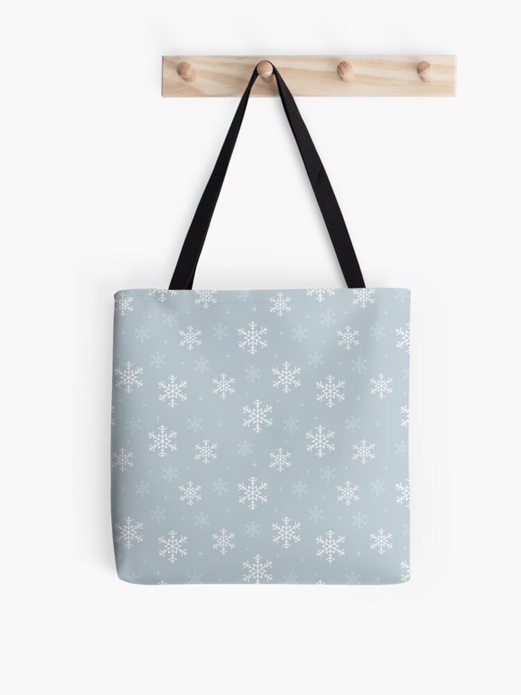 Thumbnail 1 of 2, Tote Bag, Snowflake pattern designed and sold by EngineerGoC.