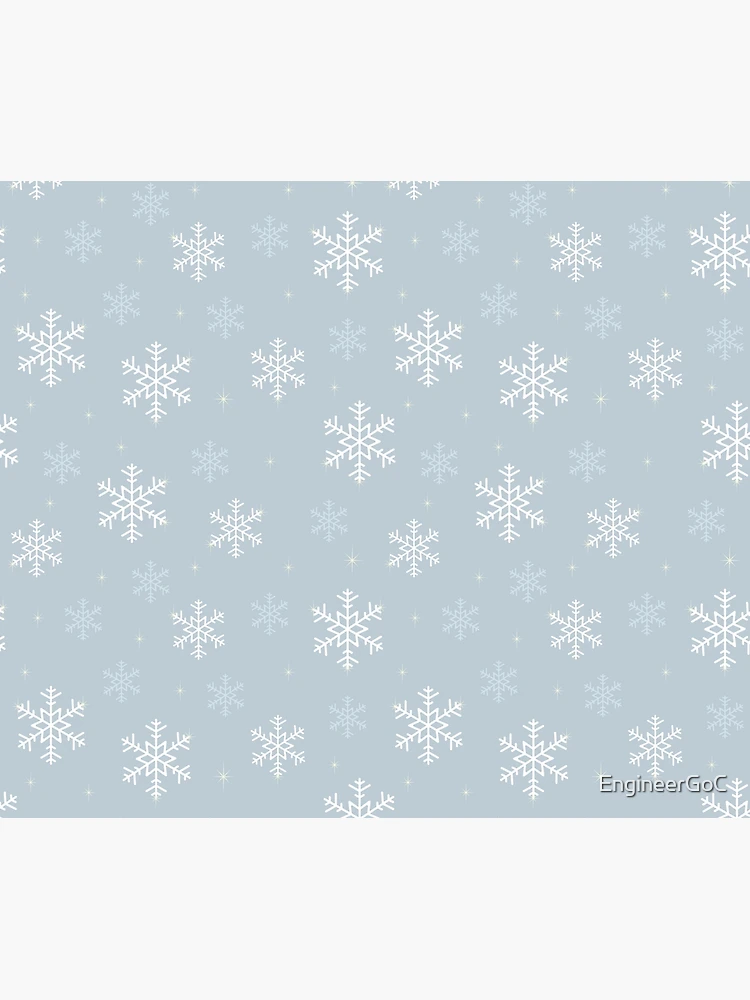 Thumbnail 6 of 6, Throw Blanket, Snowflake pattern designed and sold by EngineerGoC.