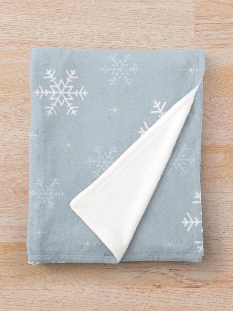 Thumbnail 3 of 6, Throw Blanket, Snowflake pattern designed and sold by EngineerGoC.
