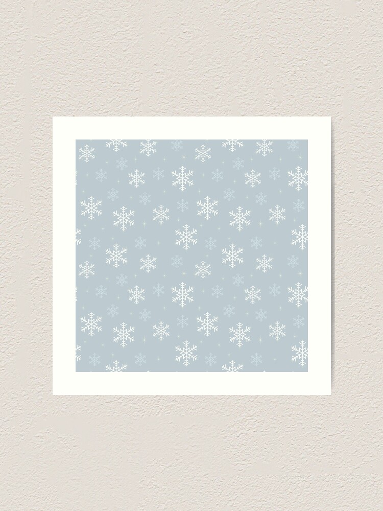 Thumbnail 1 of 3, Art Print, Snowflake pattern designed and sold by EngineerGoC.