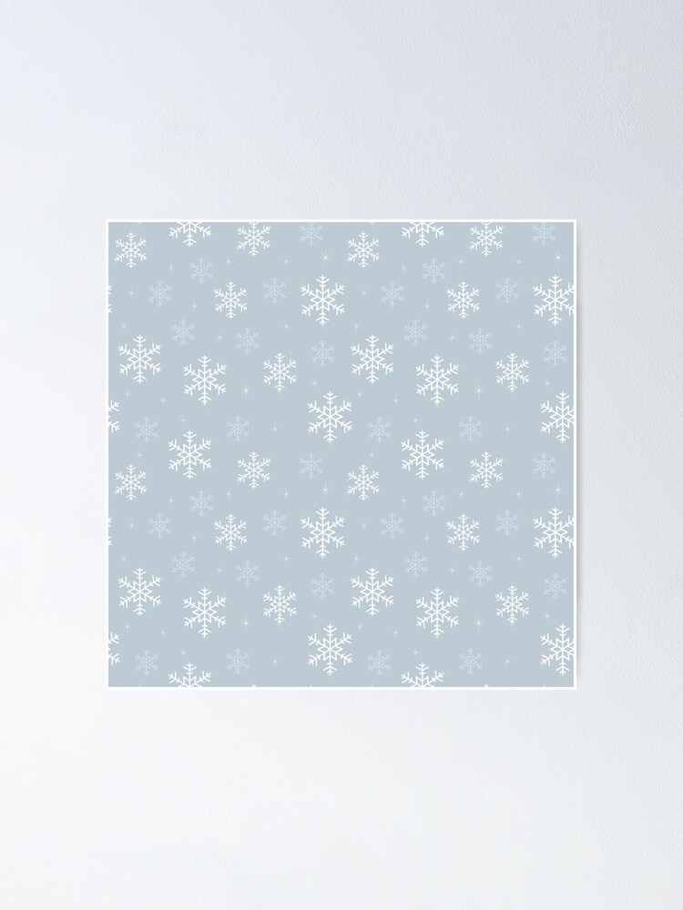 Thumbnail 1 of 3, Poster, Snowflake pattern designed and sold by EngineerGoC.