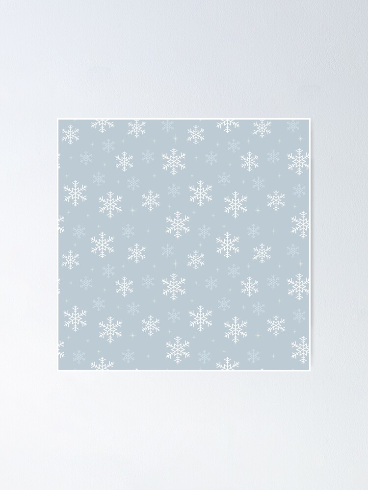 Thumbnail 1 of 3, Poster, Snowflake pattern designed and sold by EngineerGoC.