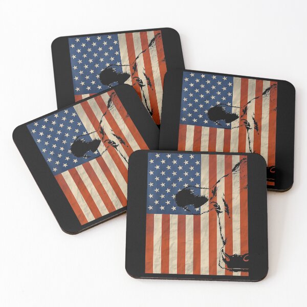 Item preview, Cow American Flag Cattle Animal Lover Patriotic 4th Of July designed and sold by BrockSly.