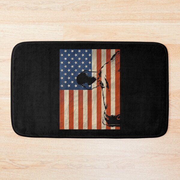 Item preview, Cow American Flag Cattle Animal Lover Patriotic 4th Of July designed and sold by BrockSly.