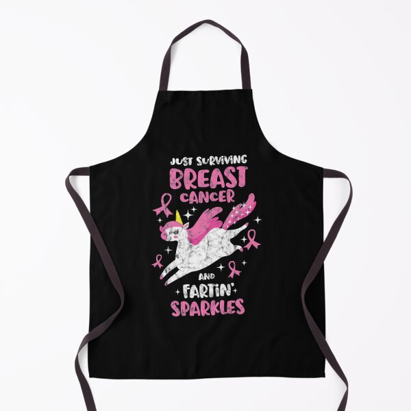 Item preview, Surviving Breast Cancer Farting Sparkles Unicorn | Distressed designed and sold by ZubbaZooba.