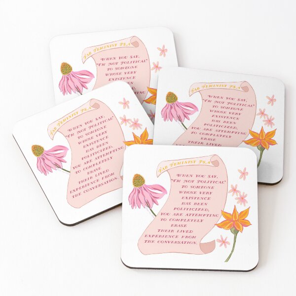 Item preview, Feminist PSA: Everything Is Political designed and sold by fabfeminist.