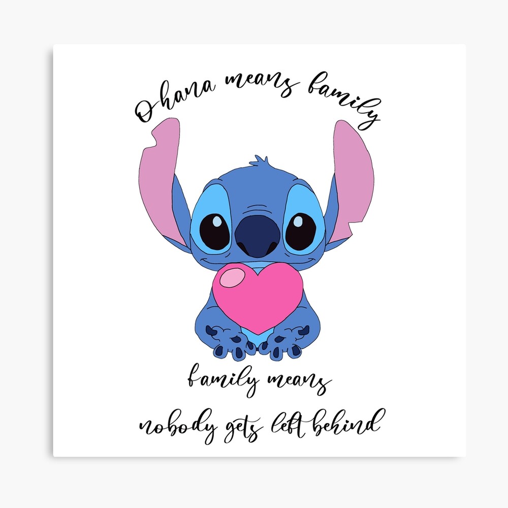 Stitch Ohana Wallpapers - Top Free Stitch Ohana Backgrounds -  WallpaperAccess