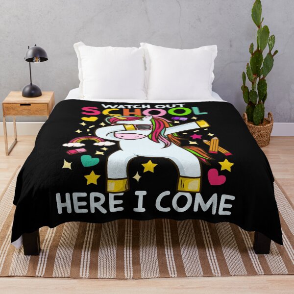 Item preview, Watch Out School Here I Come - Dabbing Unicorn Gift designed and sold by biNutz.