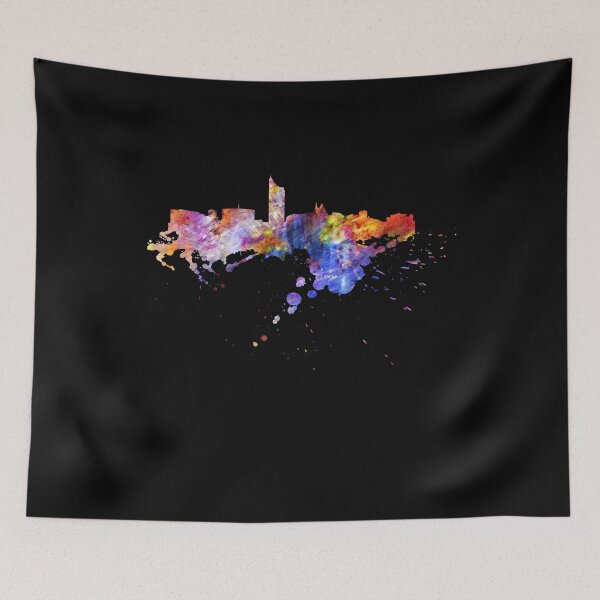 Item preview, Leipzig Saxony trade fair city Germany skyline designed and sold by DerNerd.