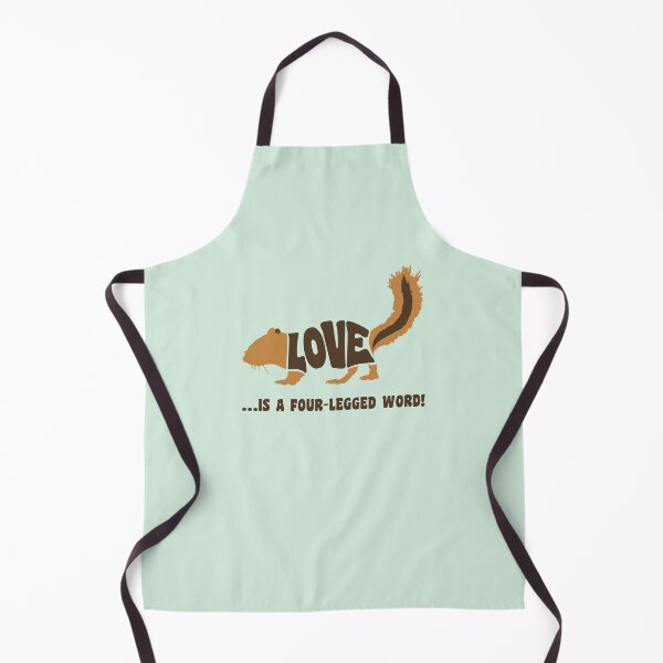 Item preview, Love is a four-legged word! - chipmunk designed and sold by RatArt Designs.
