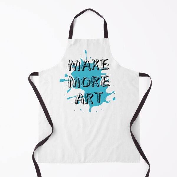 Item preview, MAKE MORE ART (Teal Blue) designed and sold by spoeg.