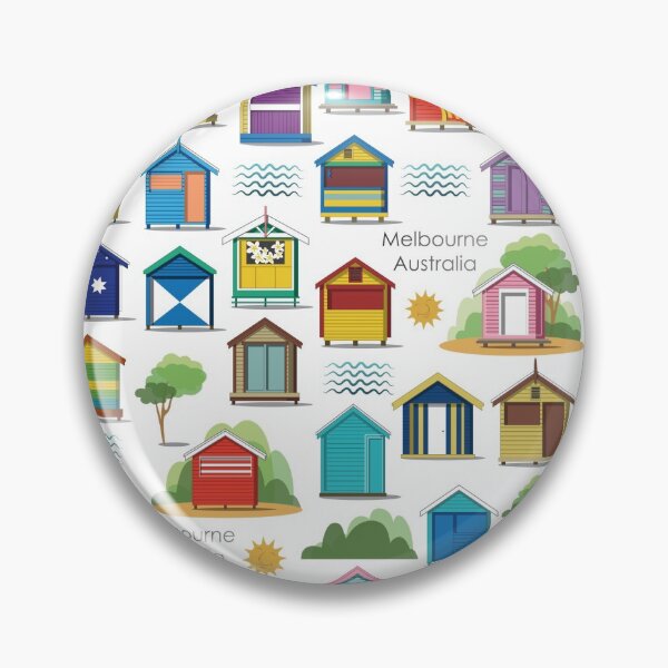 Item preview, Melbourne, Australia (pattern) designed and sold by adeillustrator.
