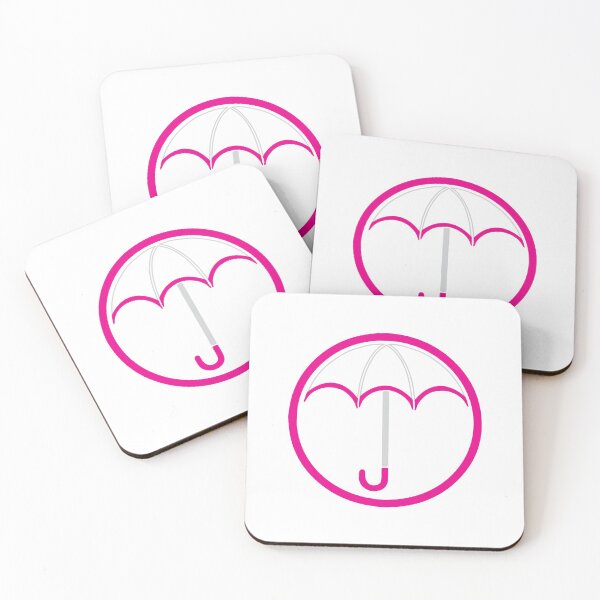 Item preview, Klaus Pink Umbrella Logo designed and sold by yawnni.