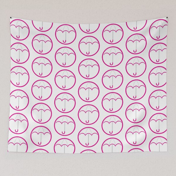 Item preview, Klaus Pink Umbrella Logo designed and sold by yawnni.