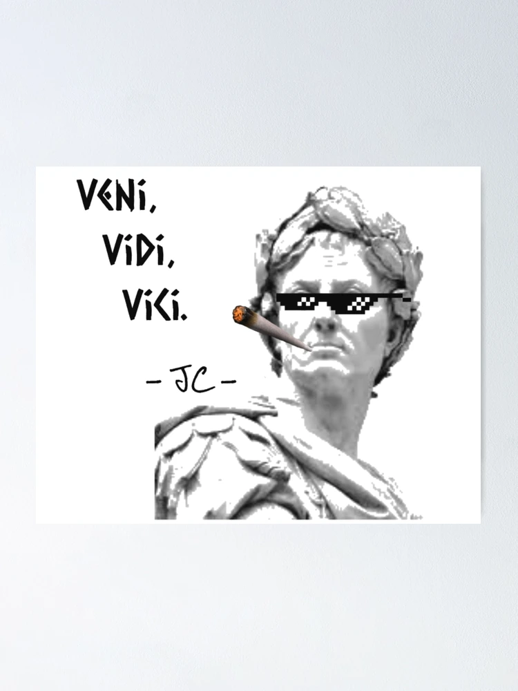 Julius Caesar Thug Life meme | Poster