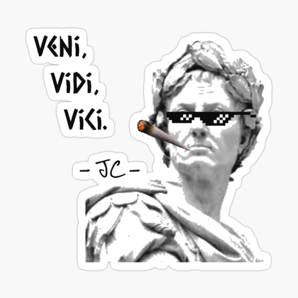 Julius Caesar Thug Life meme | Poster