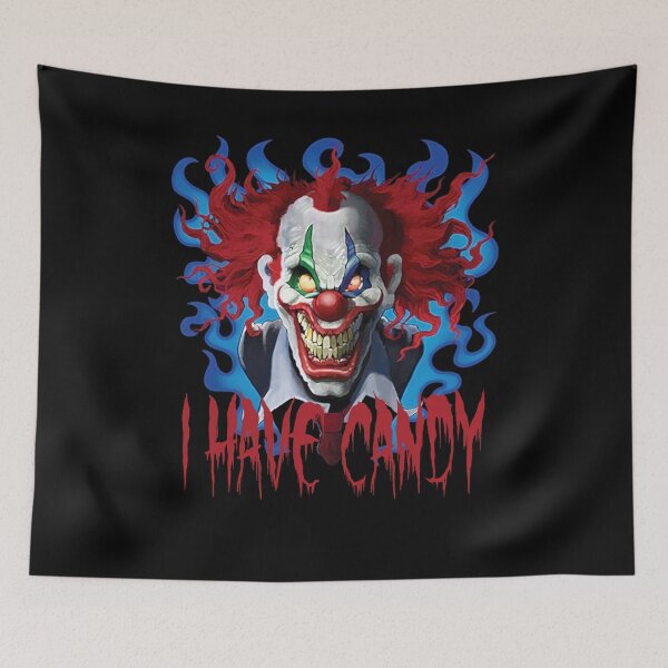 Item preview, Evil Clown Horror Killer Clowns Funny I Have Candy Halloween Scary Haunted House designed and sold by TopTeeShop.