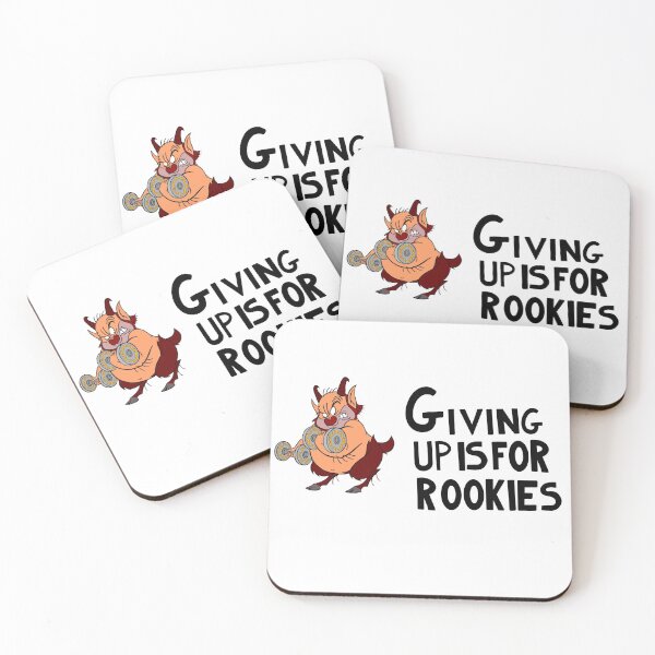 Item preview, Giving up is for rookies  designed and sold by chloesartworld.